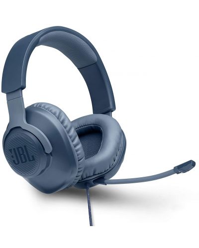 Ακουστικά Gaming JBL - Quantum 100, μπλε - 2