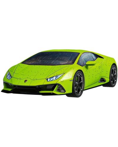 Παζλ 3D Ravensburger 108 κομμάτια - Lamborghini Huracán EVO Verde - 2