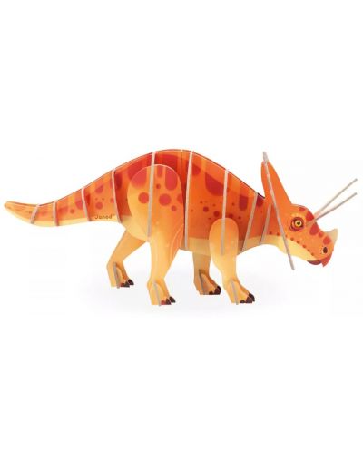 3D παζλ Janod - Triceratops - 4