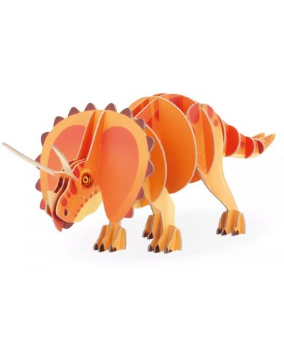 3D παζλ Janod - Triceratops - 5