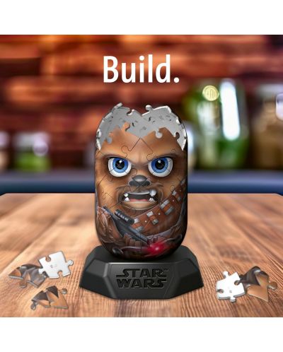 3D Пъзел Ravensburger από 54 κομμάτια - Star Wars: Chewbacca - 4