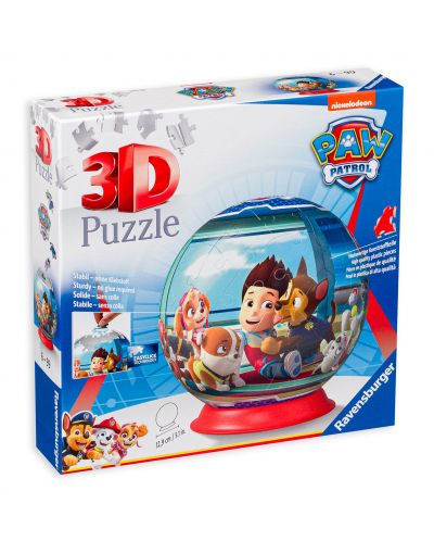 Παζλ 3D Ravensburger 72 κομμάτια - Οι ήροες από το Paw Patrol - 1