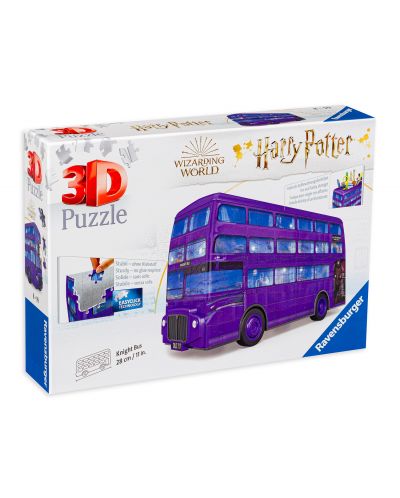 3D παζλ Ravensburger 216 κομμάτια - Το λεωφορείο του Χάρι Πότερ - 1