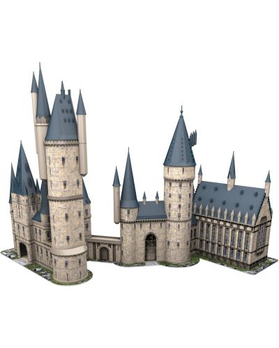 3D παζλ  Ravensburger 1245 τεμαχίων -Κάστρο Χόγκουαρτς + Πύργος Αστρονομίας - 2
