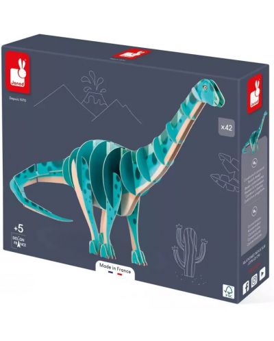 3D παζλ Janod - Diplodocus - 1