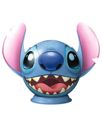 3D Пъзел Ravensburger από 72 κομμάτια - Stitch with ears - 2