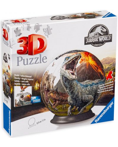 3D Παζλ Ravensburger από 72 κομμάτια - Τζουράσικ Παρκ - 1