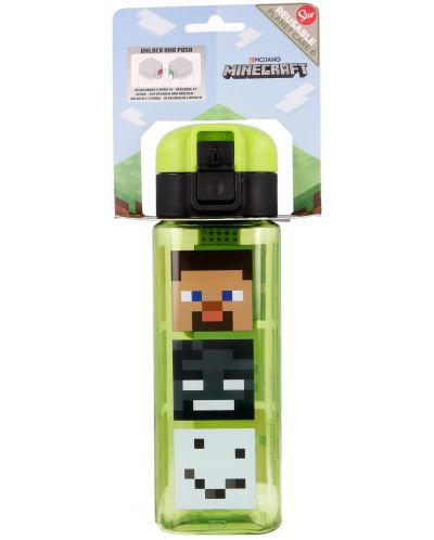 3D μπουκάλι Minecraft - 550 ml - 3