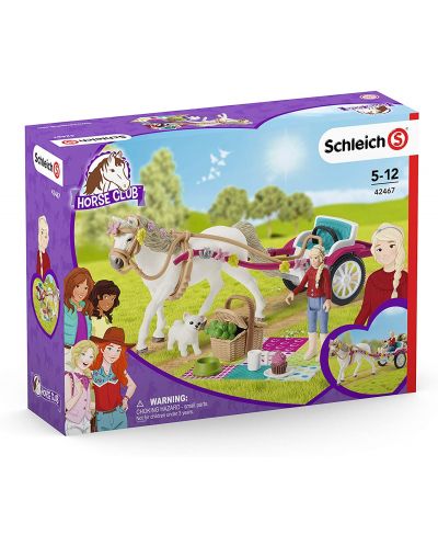 Σετ φιγούρες Schleich Horse Club - Άμαξα επίδειξης αλόγων - 8