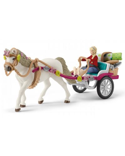 Σετ φιγούρες Schleich Horse Club - Άμαξα επίδειξης αλόγων - 2