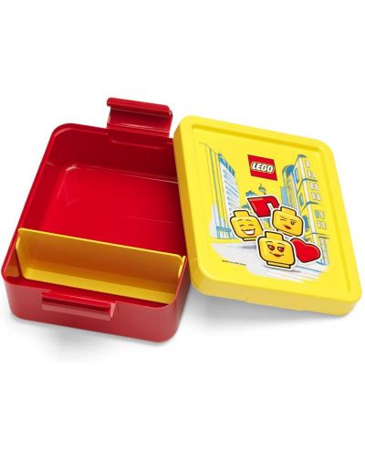 Κουτί φαγητού Lego - Iconic, κόκκινο - 2