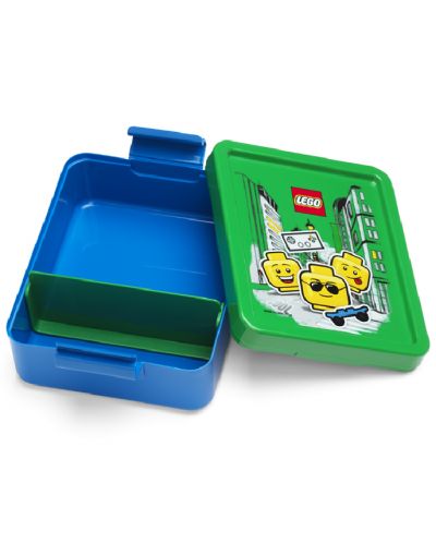 Σετ μπουκαλιού και κουτιού φαγητού Lego - Iconic Lunch,Μπλε - 2