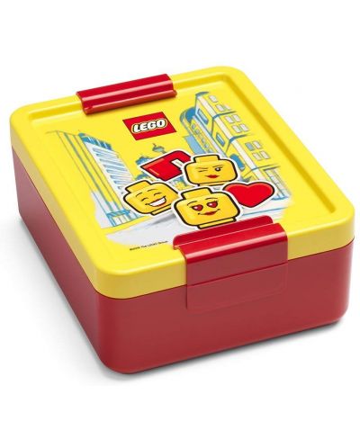 Κουτί φαγητού Lego - Iconic, κόκκινο - 1