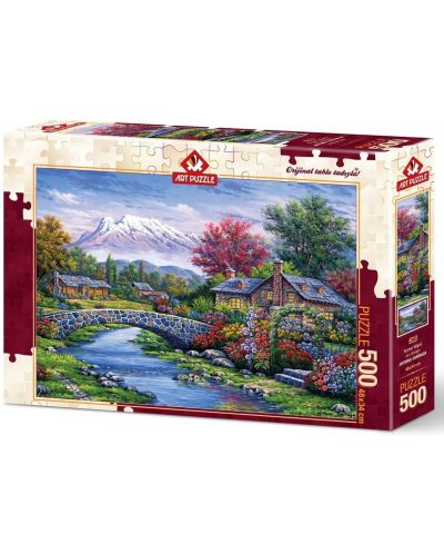 Παζλ Art Puzzle 500 κομμάτια - Γέφυρα, Arturo Zaragа - 1