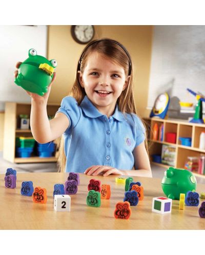 Παιδικό παιχνίδι Learning Resources - Ταΐστε τον χαριτωμένο βάτραχο - 4