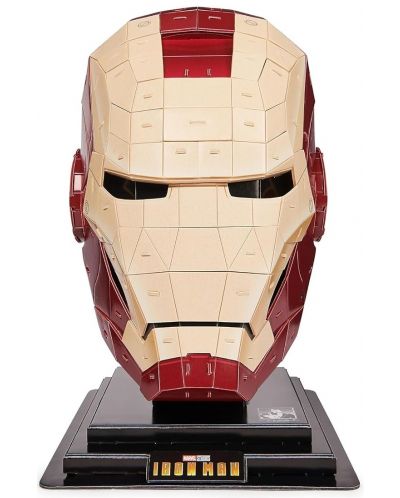 Παζλ 4D Spin Master 96 κομμάτια - Marvel: Iron Man Helmet - 1