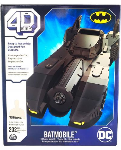 Παζλ 4D Spin Master 202 κομμάτια - DC Comics: Retro Batmobile - 6