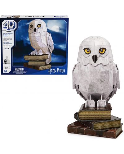 Παζλ 4D Spin Master 118 κομμάτια - Hedwig - 2