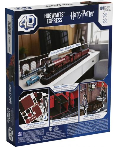 Παζλ 4D Spin Master 181 κομμάτια -Hogwarts Express - 3
