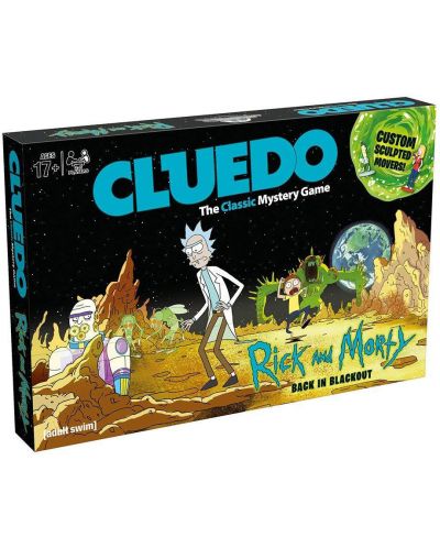 Επιτραπέζιο παιχνίδι  Cluedo Rick & Morty - οικογένεια - 1