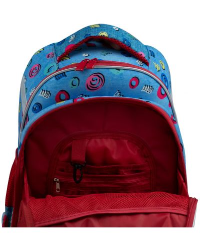 Σχολική τσάντα Astra Head 4 - HD-404, με 2 τμήματα - 4