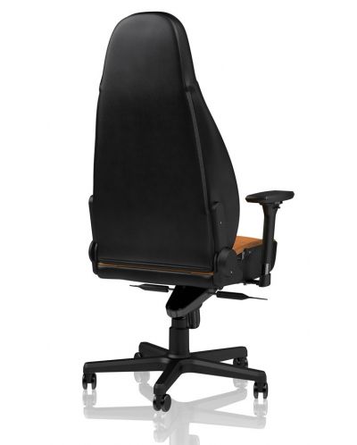 Καρέκλα gaming noblechairs - ICON, φυσικό δέρμα, cognac/black - 6