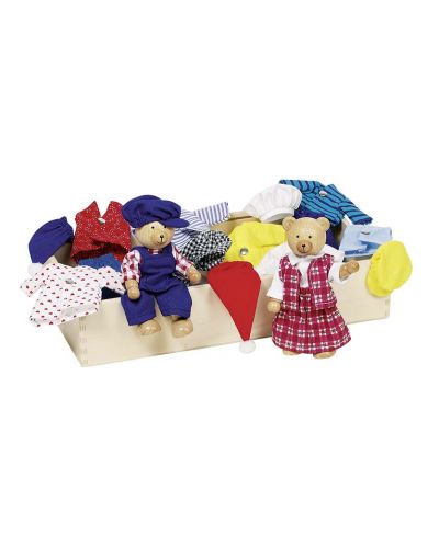 Κούκλα για ντύσιμο Goki - Οικογένεια αρκούδων - 1