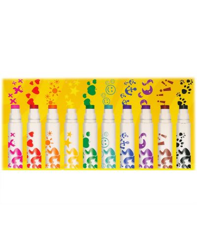 Έγχρωμες σφραγίδες Colorino Kids - σε μορφή μαρκαδόρων - 3