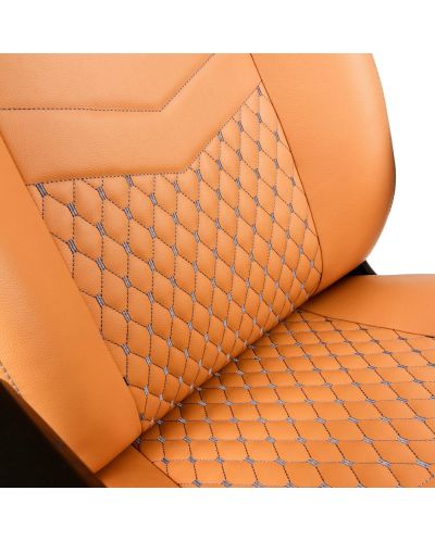 Καρέκλα gaming noblechairs - ICON, φυσικό δέρμα, cognac/black - 9