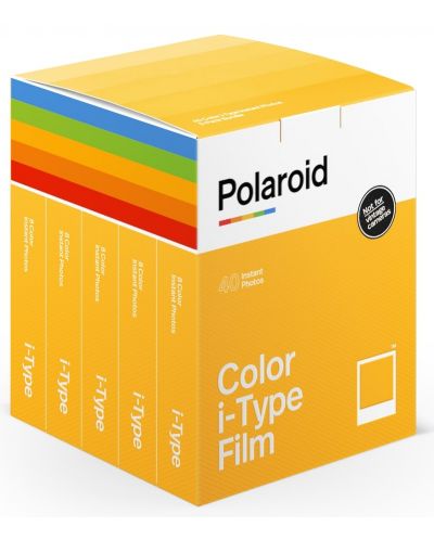 Χαρτί Φωτογραφικό  Polaroid Color film for i-Type – x40 film pack - 1