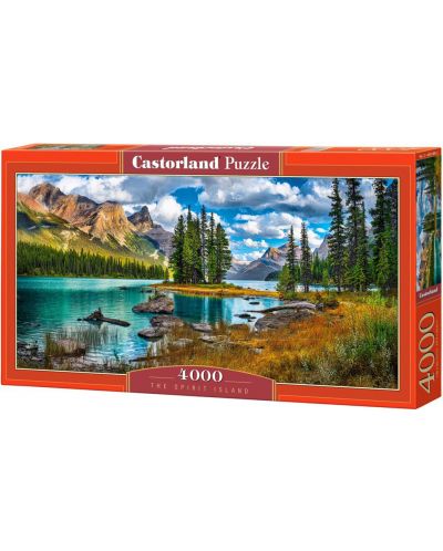 Πανοραμικό παζλ Castorland 4000 κομμάτια - Νησί των φαντασμάτων, Καναδάς - 1