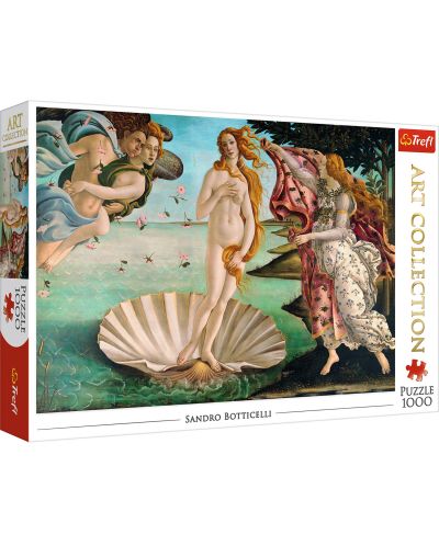 Παζλ Trefl 1000 κομμάτια - Η γέννηση της Αφροδίτης, Sandro Botticelli - 1