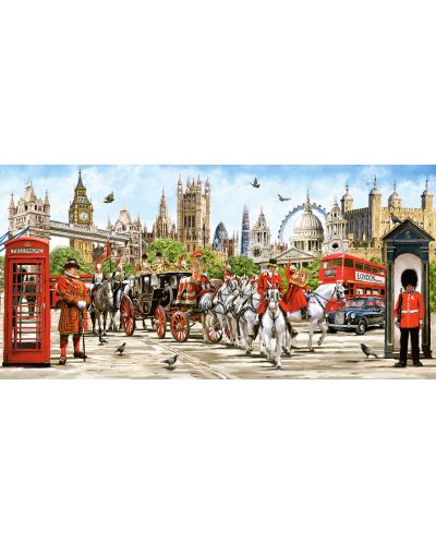 Πανοραμικό παζλ Castorland 4000 κομμάτια - The pride of London, Richard McNeill - 2