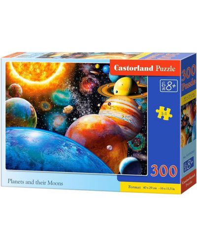 Παζλ Castorland 300 κομμάτια -Πλανήτες και δορυφόροι - 1
