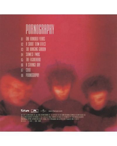 The Cure - Pornography, Remastered (CD) - 2