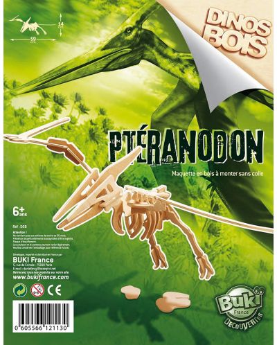 3D παζλ Buki Dinosaurs - Δεινόσαυρος, ποικιλία - 3