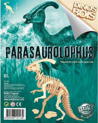 3D παζλ Buki Dinosaurs - Δεινόσαυρος, ποικιλία - 2
