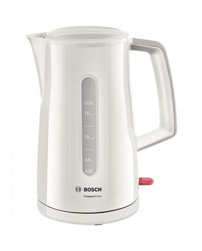 Ηλεκτρικός βραστήρας Bosch - TWK3A011, λευκό - 1