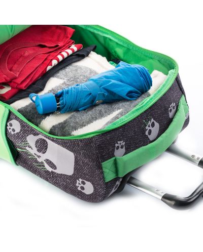 Βαλίτσα-τσάντα πλάτης Mitama Dr. Trolley - Teschi + αυτοκόλλητα δώρου - 9
