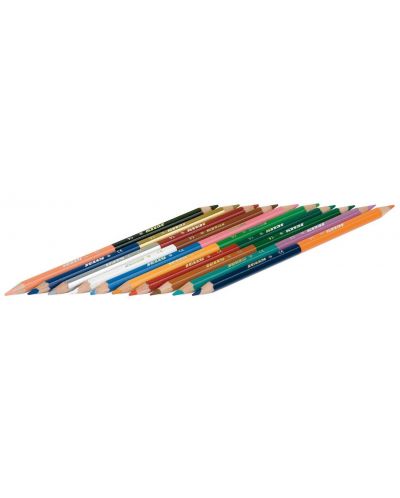 Σετ χρωματιστά μολύβια Jolly Crazy - Διπλής όψης, 12 x 2 χρώματα - 2