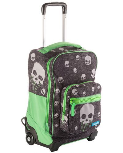 Βαλίτσα-τσάντα πλάτης Mitama Dr. Trolley - Teschi + αυτοκόλλητα δώρου - 1