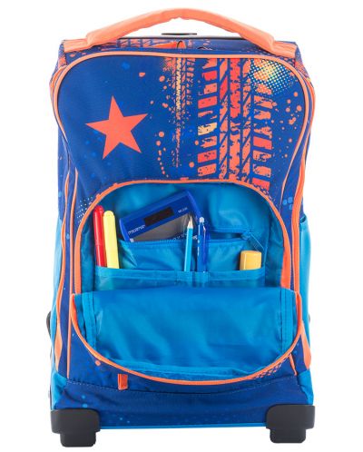 Βαλίτσα-τσάντα πλάτης Mitama Dr. Trolley - Let's Go+ αυτοκόλλητα δώρου - 8