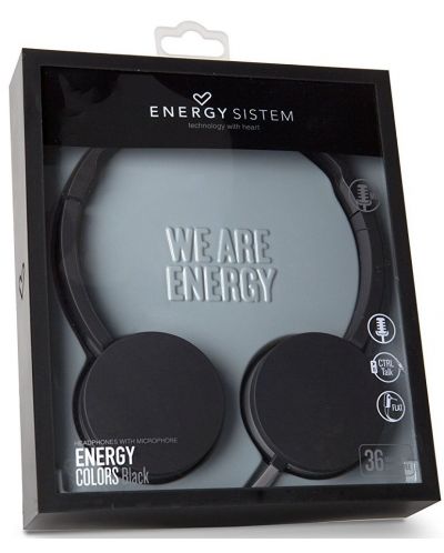 Ακουστικά Energy Sistem Colors Black - 2