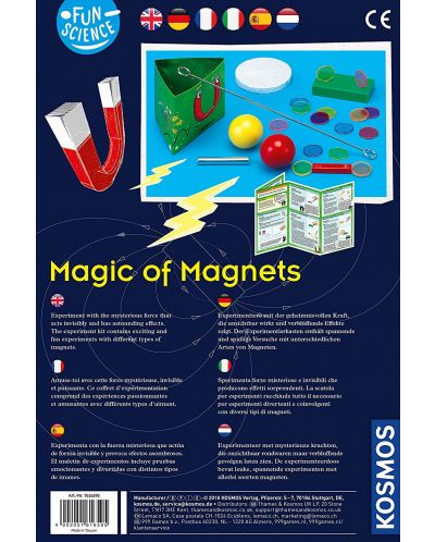 Σετ για πειράματα Kosmos - Η μαγεία των μαγνητών - 5