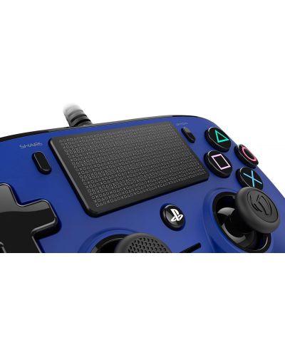 Χειριστήριο Nacon за PS4 - Wired Compact, μπλε - 5