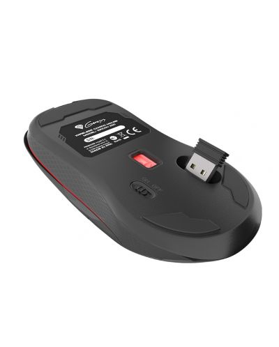 Gaming ποντίκι Genesis - Zircon 330, οπτικό, ασύρματο, μαύρο - 4
