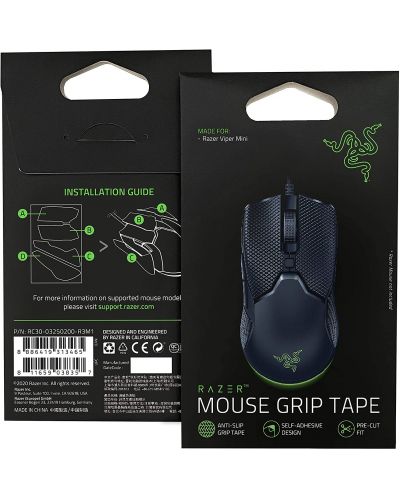 Αυτοκόλλητα Razer - Grip Tape, για ποντίκι Razer Viper Mini - 1