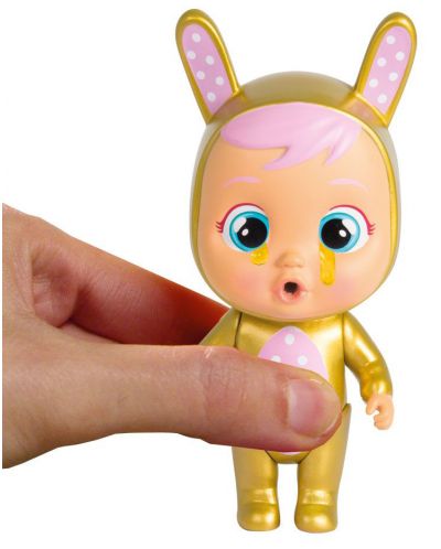 Μίνι κούκλα που κλαίει με χρυσά δάκρυα IMC Toys Cry Babies Magic Tears - Golden, ποικιλία - 4