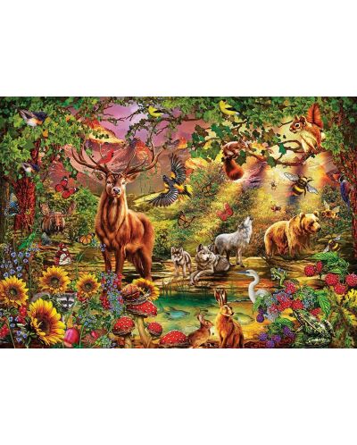 Παζλ Art Puzzle 1000 κομμάτια - Μαγικό δάσος - 2