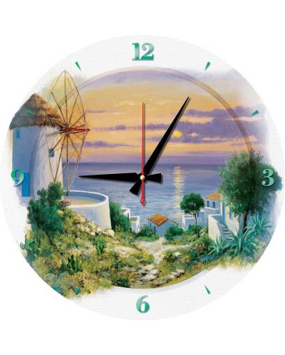Παζλ ρολόι Art Puzzle 570 κομμάτια - Απόγευμα στο Αιγαίο - 2